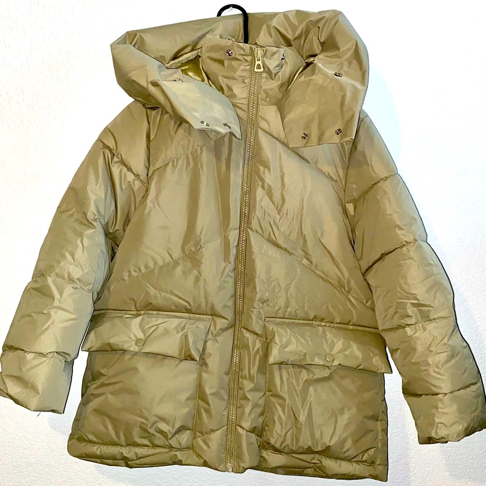 ASOS DESIGN Petite oversized puffer jacket